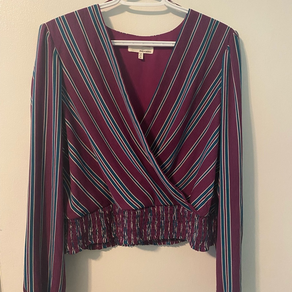 Stripped Blouse- great condition